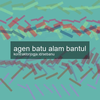 Agen Batu Alam Bantul