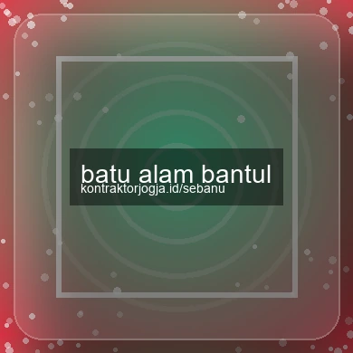 Batu Alam Bantul