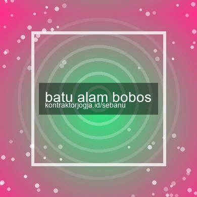 Batu Alam Bobos