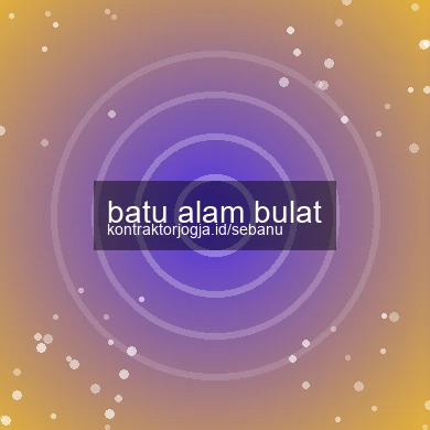Batu Alam Bulat
