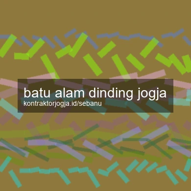 Batu Alam Dinding Jogja