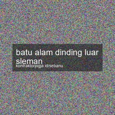 Batu Alam Dinding Luar Sleman