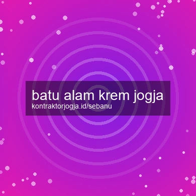 Batu Alam Krem Jogja