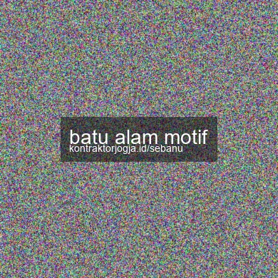 Batu Alam Motif