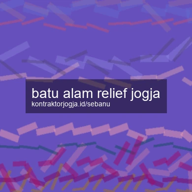 Batu Alam Relief Jogja