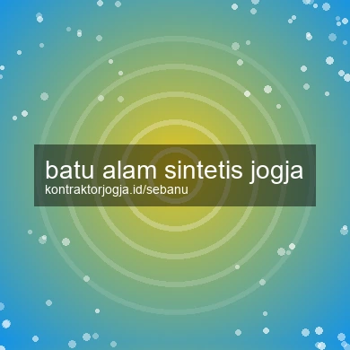 Batu Alam Sintetis Jogja