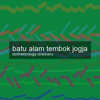 Batu Alam Tembok Jogja