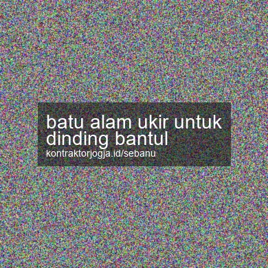 Batu Alam Ukir Untuk Dinding Bantul
