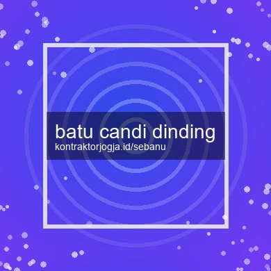 Batu Candi Dinding