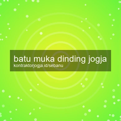 Batu Muka Dinding Jogja