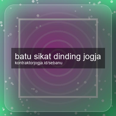 Batu Sikat Dinding Jogja