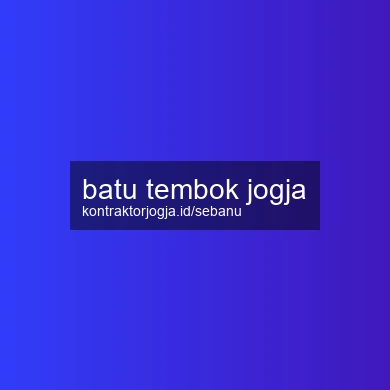Batu Tembok Jogja