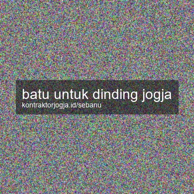 Batu Untuk Dinding Jogja