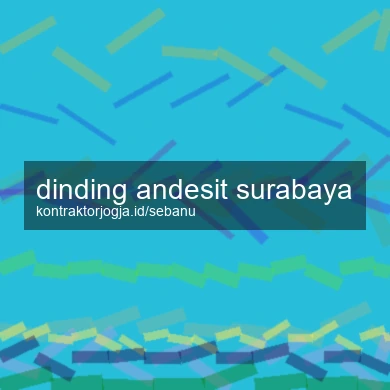 Dinding Andesit Surabaya