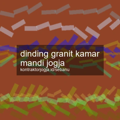 Dinding Granit Kamar Mandi Jogja