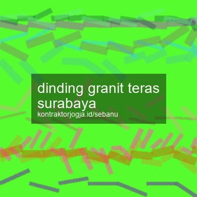Dinding Granit Teras Surabaya