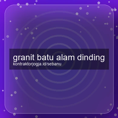 Granit Batu Alam Dinding