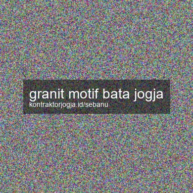 Granit Motif Bata Jogja