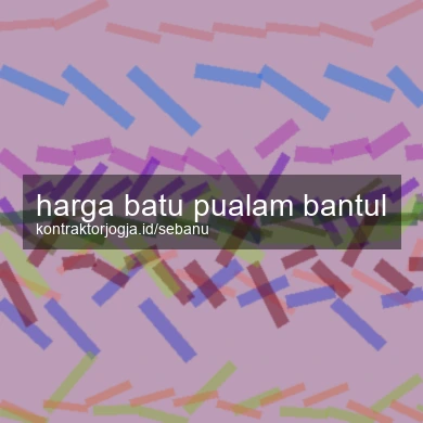 Harga Batu Pualam Bantul