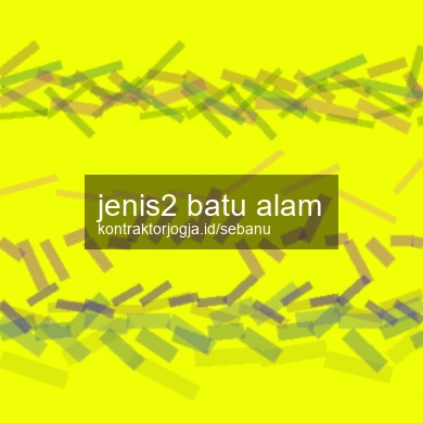 Jenis2 Batu Alam
