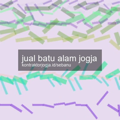 Jual Batu Alam Jogja