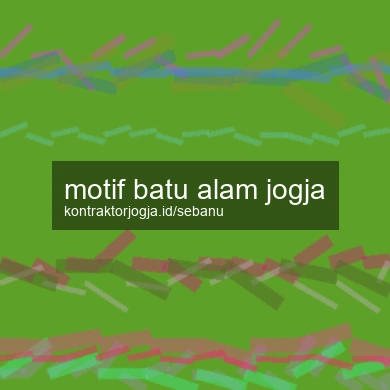 Motif Batu Alam Jogja