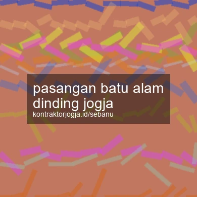 Pasangan Batu Alam Dinding Jogja