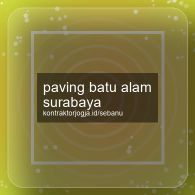 Paving Batu Alam Surabaya