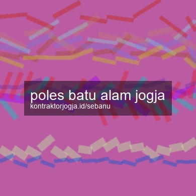 Poles Batu Alam Jogja