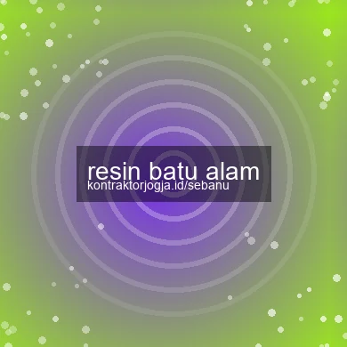 Resin Batu Alam